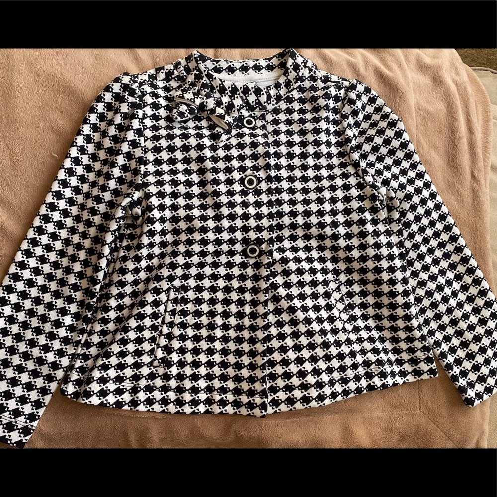 Gymboree houndstooth Olivia jacket
